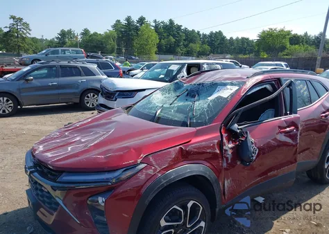 2025 Chevrolet Trax 2Rs из США, поврежденный, VIN KL77LJEP6SC214037